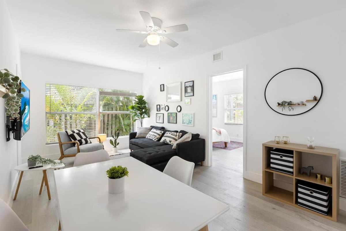 Charming 2 Bedroom Apartment In Victoria Park Fort Lauderdale Kültér fotó