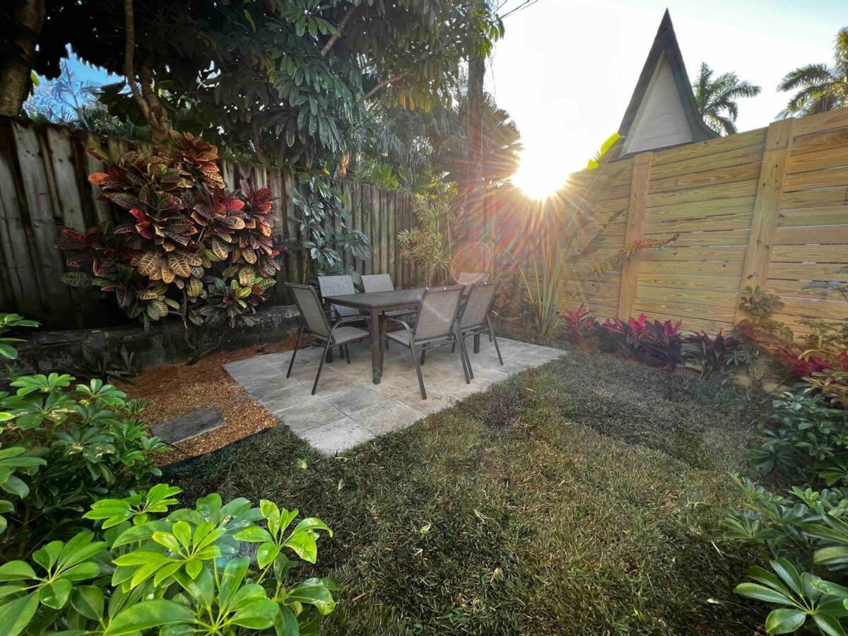 Charming 2 Bedroom Apartment In Victoria Park Fort Lauderdale Kültér fotó