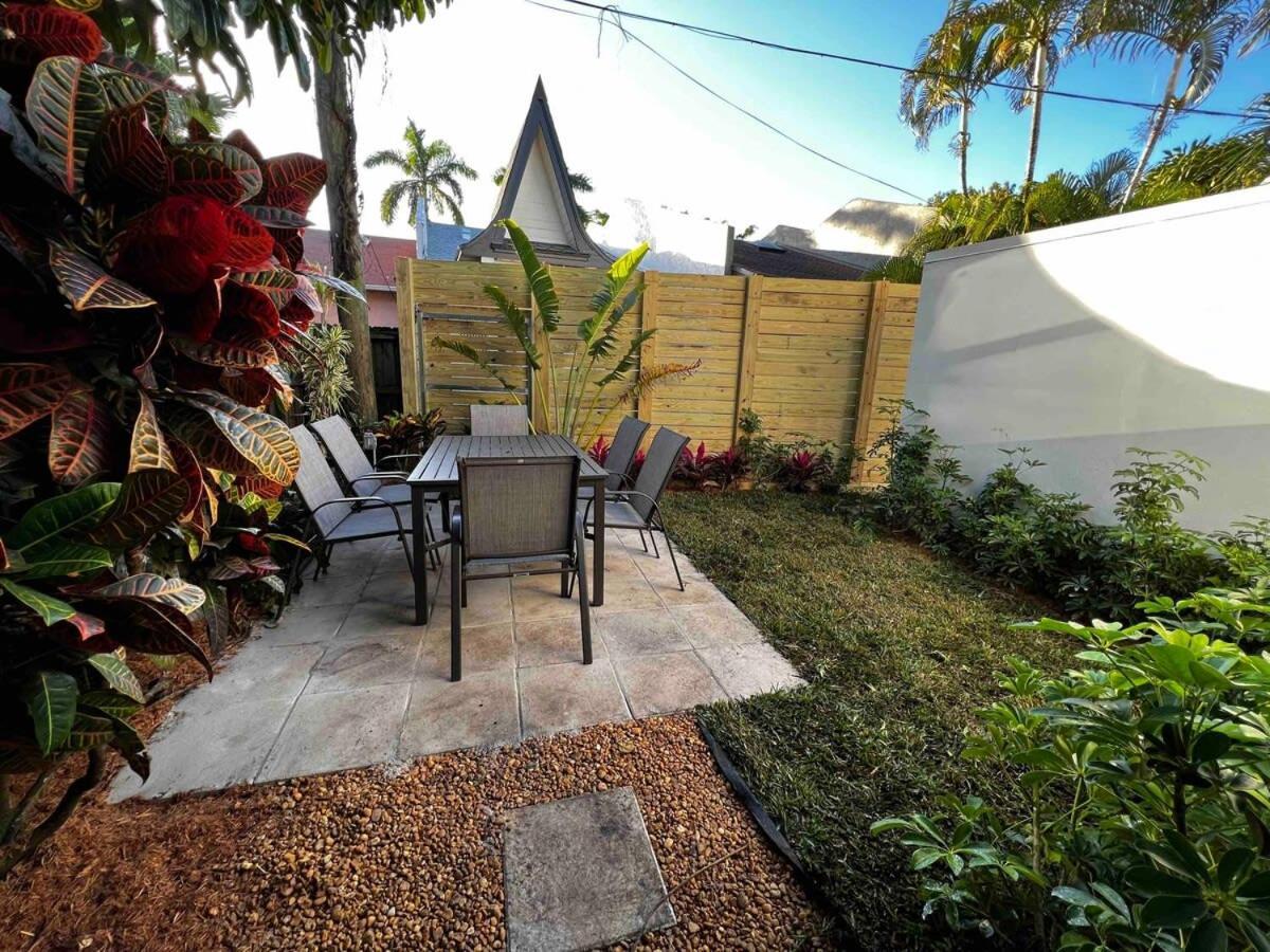 Charming 2 Bedroom Apartment In Victoria Park Fort Lauderdale Kültér fotó