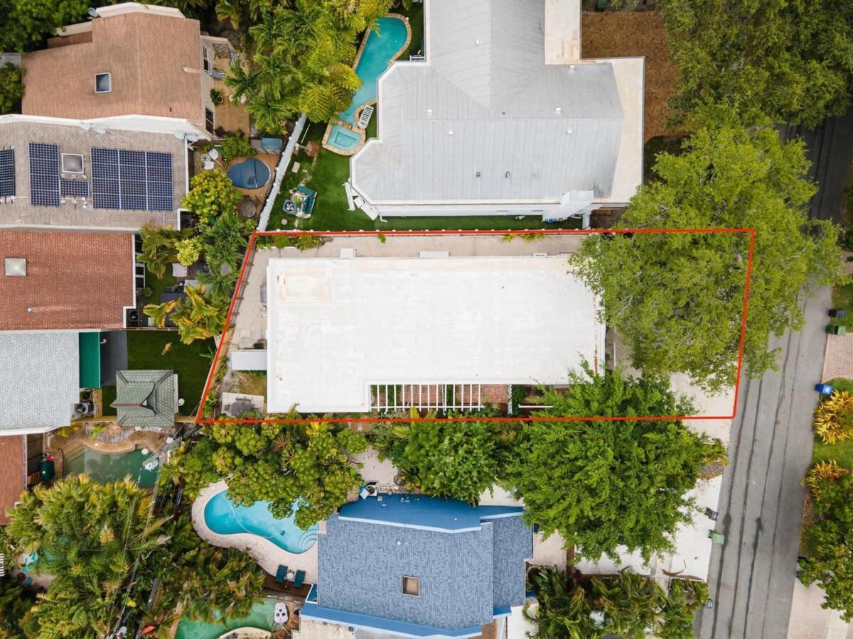 Charming 2 Bedroom Apartment In Victoria Park Fort Lauderdale Kültér fotó