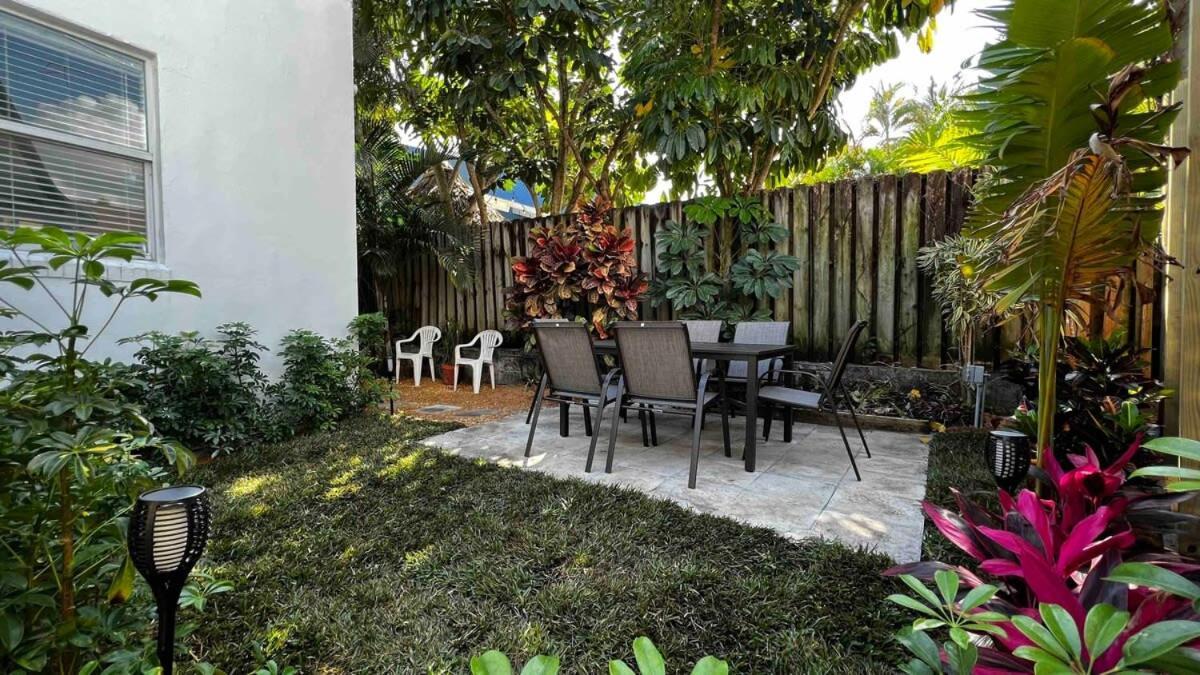 Charming 2 Bedroom Apartment In Victoria Park Fort Lauderdale Kültér fotó